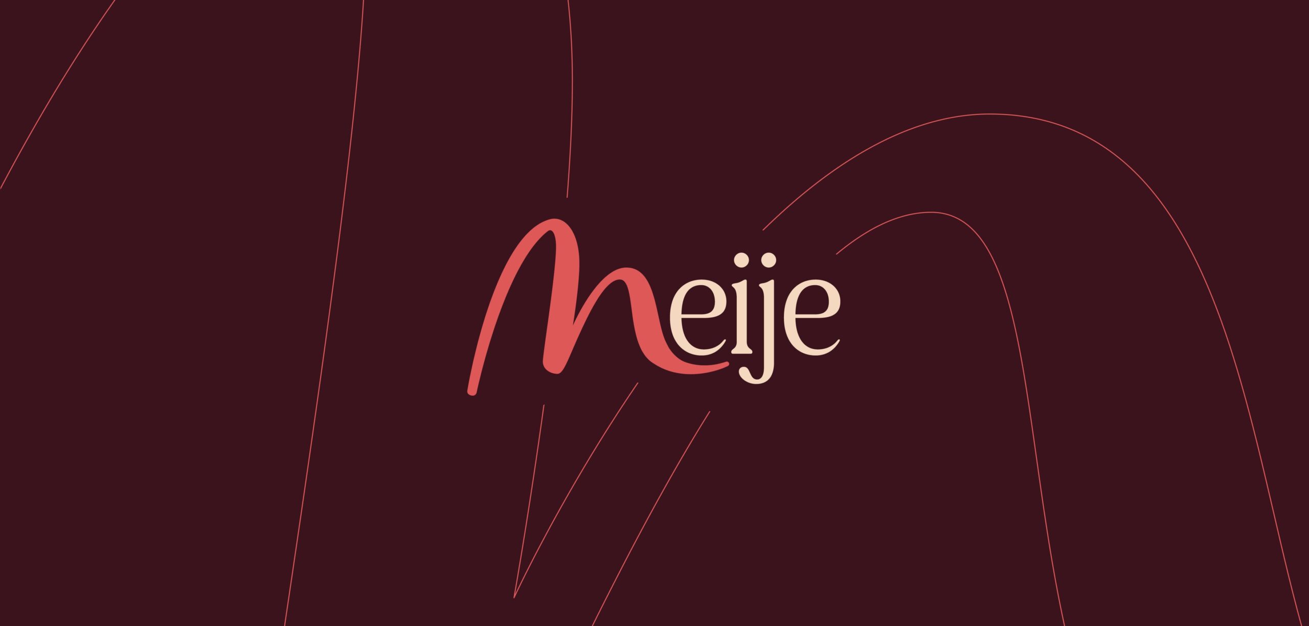 Meije Photographie, identité visuelle créée à Bordeaux par Neity Studio