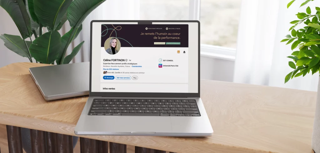 Bannière Linkedin Nexoria Rh déclinée dans la nouvelle identité visuelle