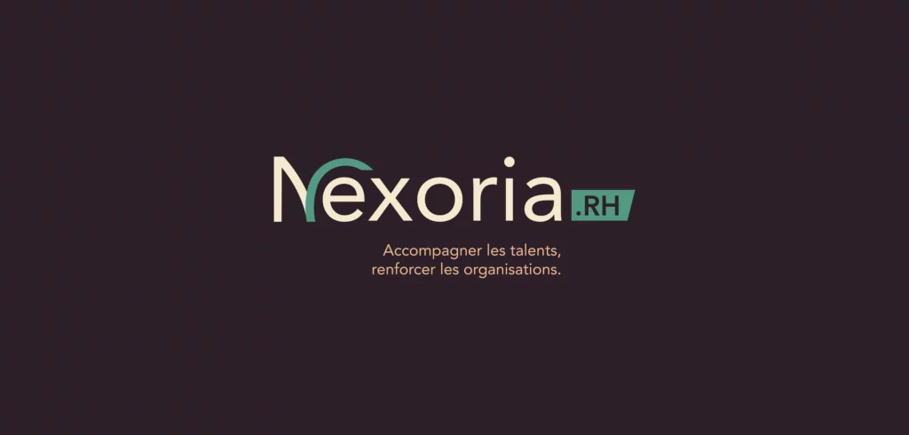Logo Nexoria Rh pour un cabinet de recrutement et de conseil en ressources humaines
