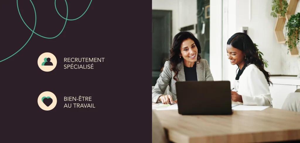 Identité visuelle Nexoria Rh autour du recrutement et du bien-être au travail