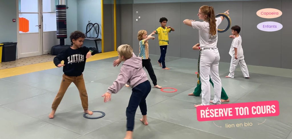 Support de communication pour les cours enfants de l’association Art-Unis
