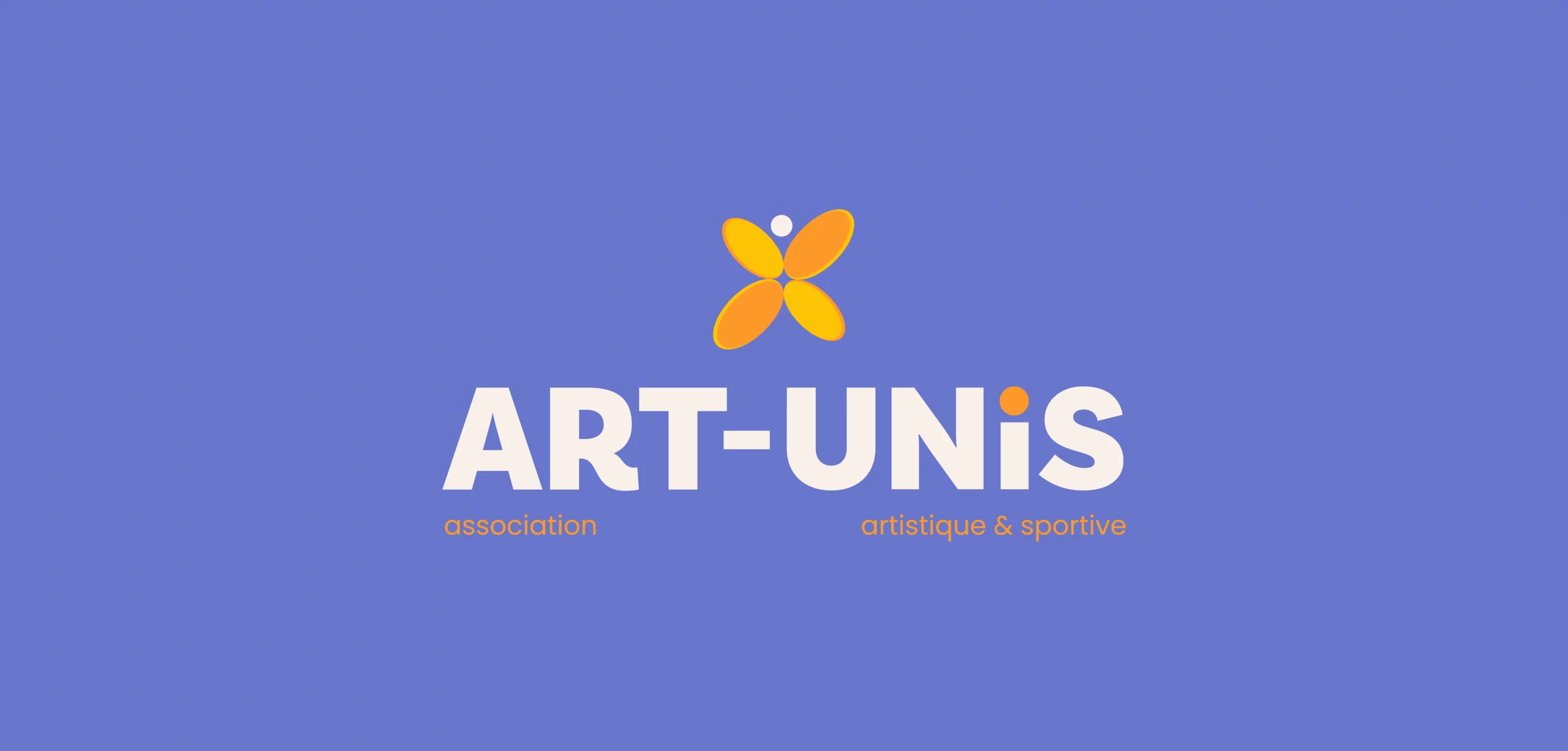 Logo Art-Unis créé pour l’identité visuelle de l’association artistique et sportive